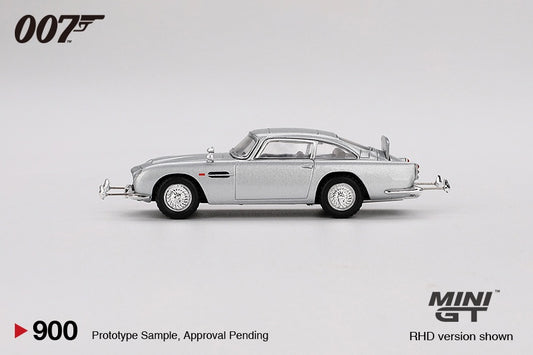 MiniGT - Aston Martin DB5 'Goldfinger' 007 James Bond Series (Japanese Card) -1:64 Scale