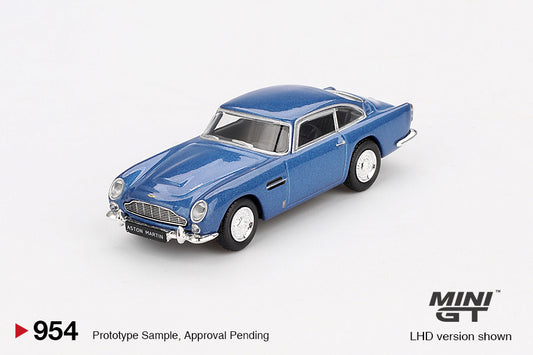 MiniGT - Aston Martin DB5 (Sierra Blue) - 1:64 Scale