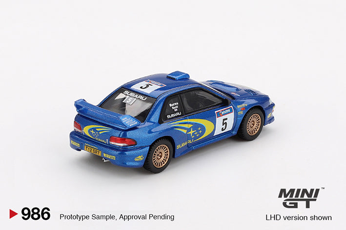 MiniGT - Subaru Impreza WRC99 - #5 Richard Burns / Robert Reid - Winner, 1999 Rally Australia