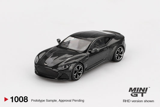 MiniGT - Aston Martin DBS '007 Edition' (Black) - 1:64 Scale