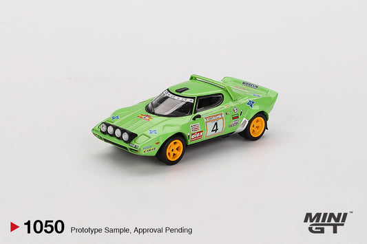 MiniGT - 1979 Lancia Stratos HF #4 Spanish Rally Champion (Green)