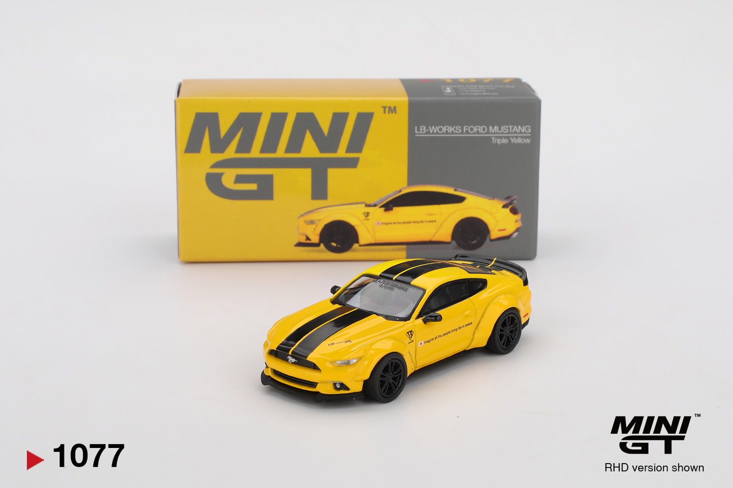 MiniGT - LB-WORKS Ford Mustang Triple Yellow