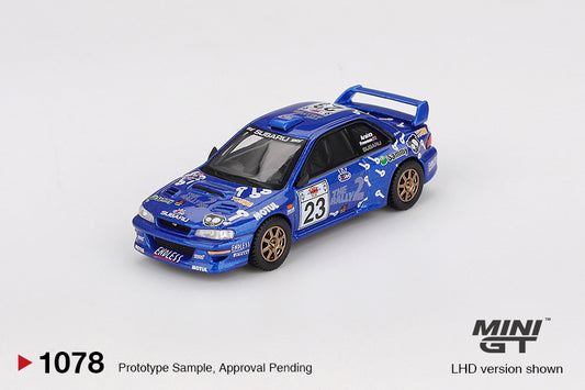 MiniGT - Subaru Impreza WRC99 #23 2000 Acropolis Rally