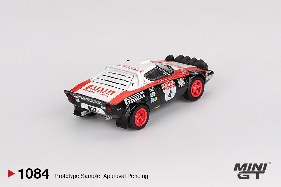 MiniGT - Lancia Stratos HF #4 1978 Rally Sanremo Winner