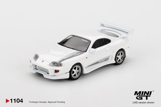 MiniGT - Toyota Supra Mk4 (A80) VeilSide Combat V-I (White) - 1:64 Scale