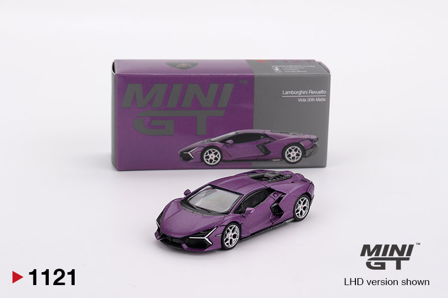 MiniGT - Lamborghini Revuelto Viola 30th Matte