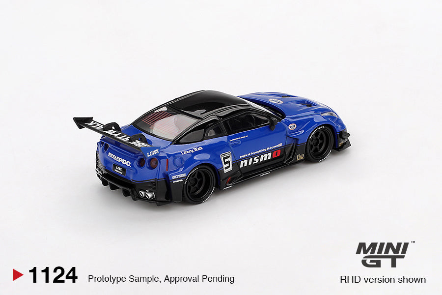 MiniGT - LB-Silhouette WORKS GT Nissan 35GT-RR Ver.2 Blue