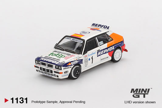 MiniGT - Lancia Delta HF Integrale Evoluzione #1 1993 Rallye Monte-Carlo
