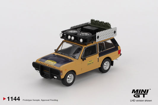 MiniGT - Range Rover 1981 Camel Trophy Sumatra C.Swoboda & K.Mentel Winner