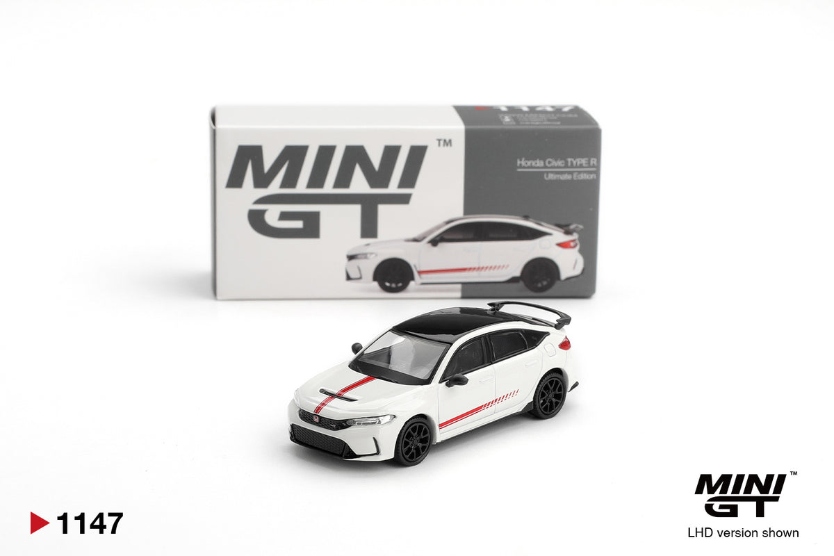 MiniGT - 2025 Honda Civic (FL5) Type R Ultimate Edition (White)