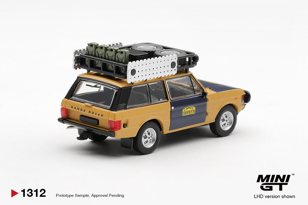 MiniGT - Range Rover 1981 Camel Trophy Sumatra H.Fischer & W.Bays