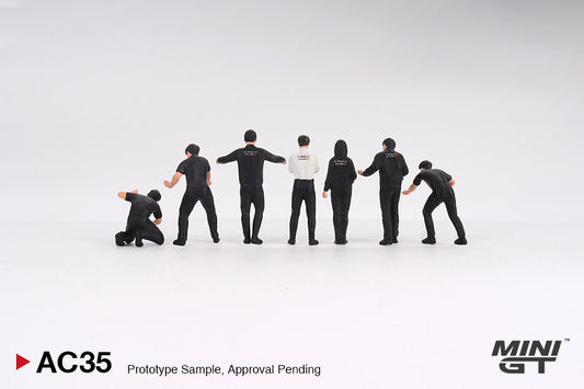 MiniGT - Figurines: NISMO Technician Team - 1:64 Scale