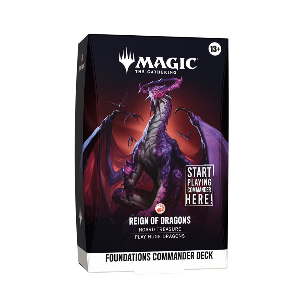 Magic: The Gathering - Foundations - Commander Deck - Reign of Dragons