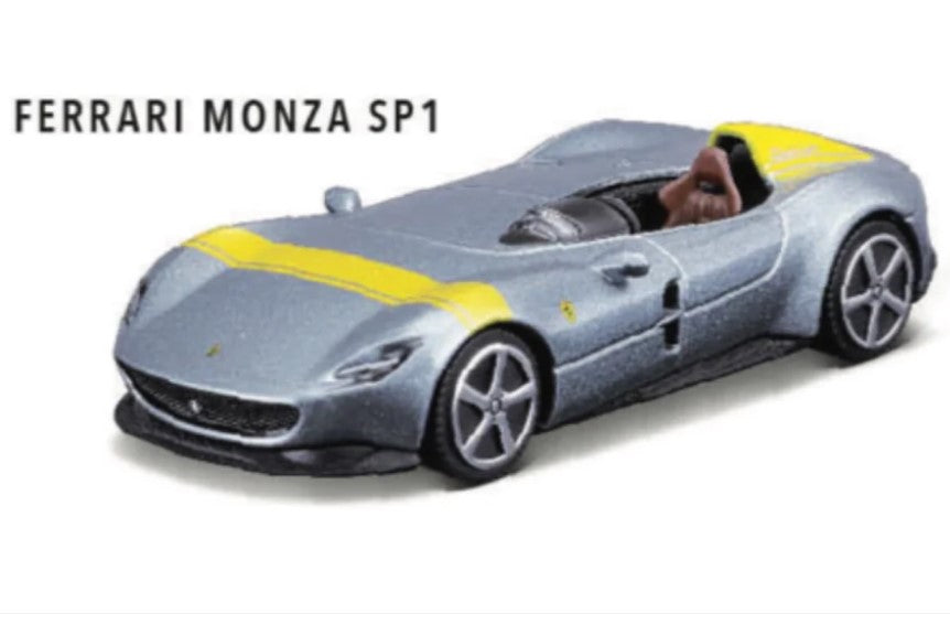 Bburago - Race and Play - Ferrari Monza SP1 (Silver)