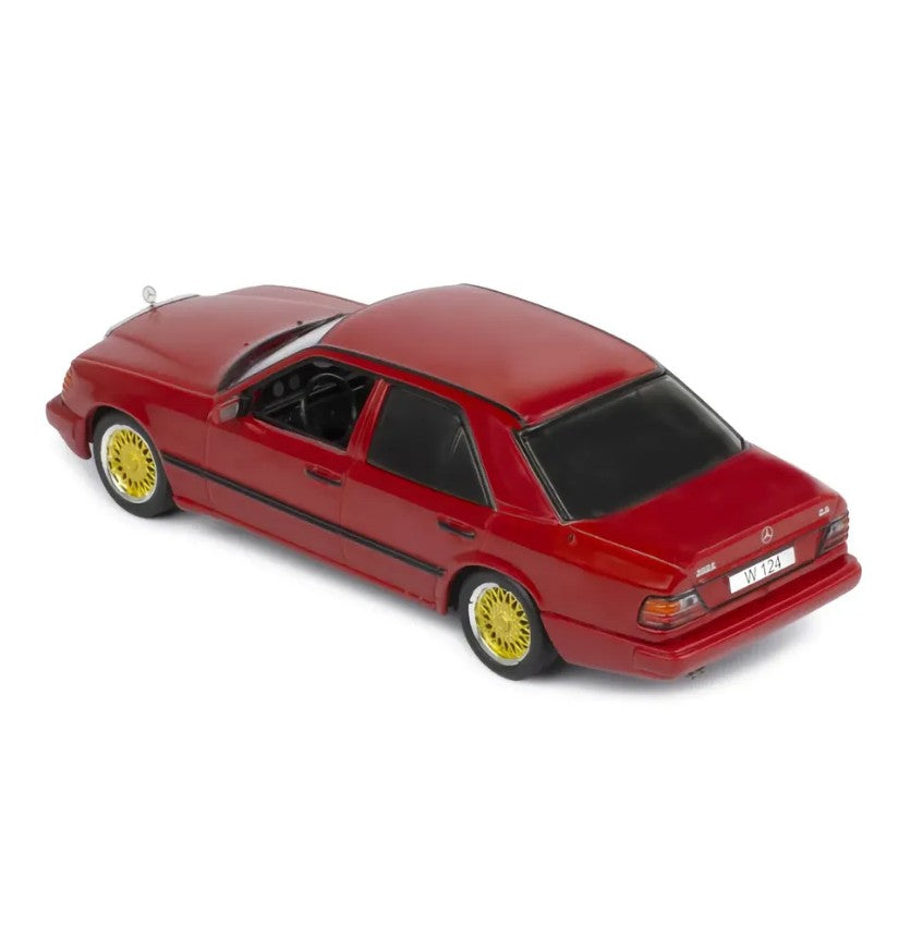 IXO - 1984 Mercedes-Benz 300E (W124) Red - 1:43 Scale