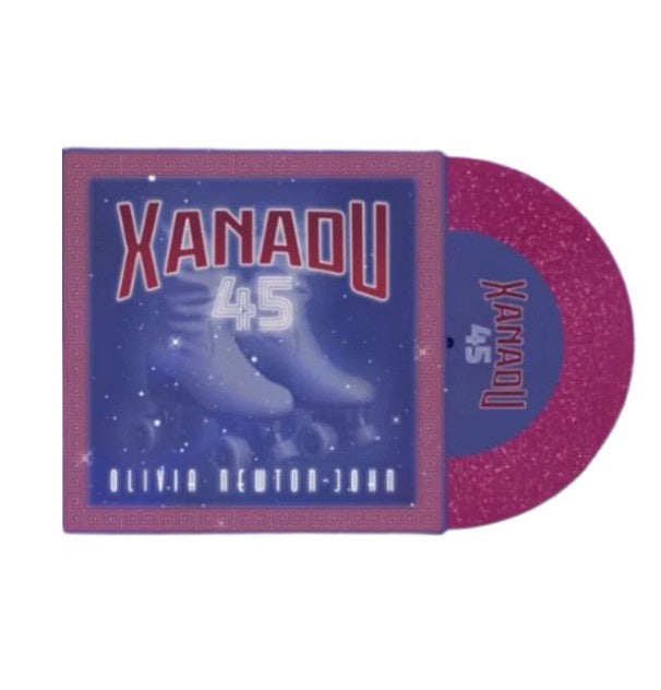 NEW - Olivia Newton-John, Xanadu: Live & Remixed (Glitter/Purple) 7" - 2025 RSD BF