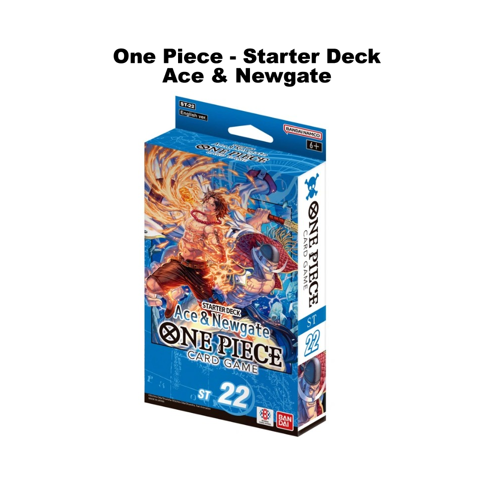 One Piece TCG - Starter Deck - Ace & Newgate [ST-22]  Relove Oxley -  Vintage, Vinyl & Collectibles