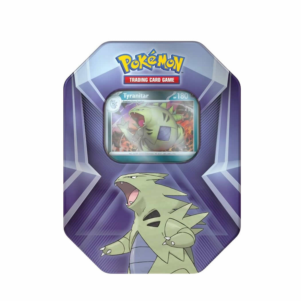 Pokemon TCG: Triple Whammy Back Issue Collector Tin - Tyranitar