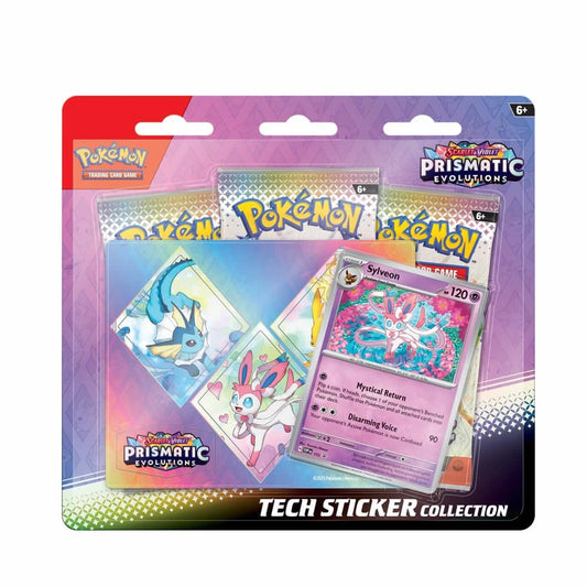 Pokemon TCG - Scarlet & Violet: Prismatic Evolutions Tech Sticker - Sylveon