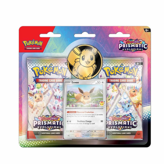 Pokemon TCG - Scarlet & Violet: Prismatic Evolutions 2-Pack Blister (Eevee)