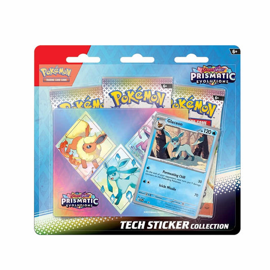 Pokemon TCG - Scarlet & Violet: Prismatic Evolutions Tech Sticker - Glaceon