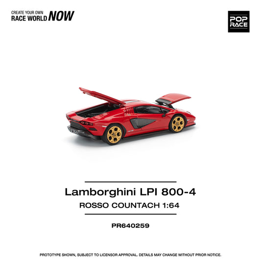 Pop Race - Lamborghini Countach LPI 800-4 (Rosso Countach)