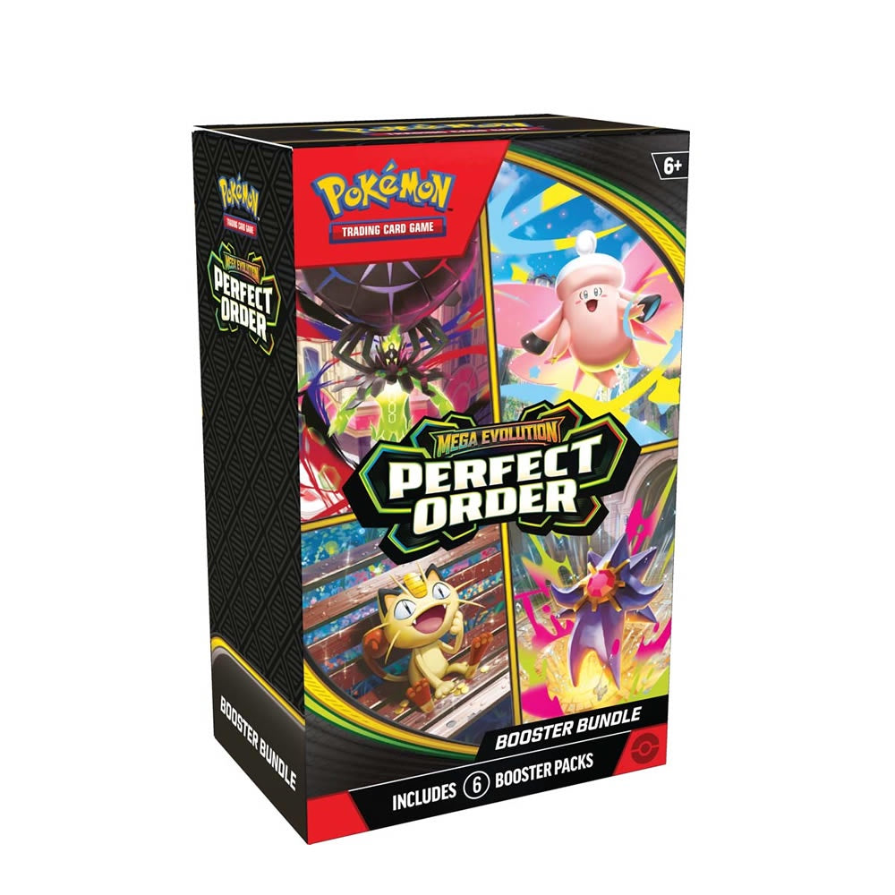 Pokemon TCG - Mega Evolution: Perfect Order Booster Bundle