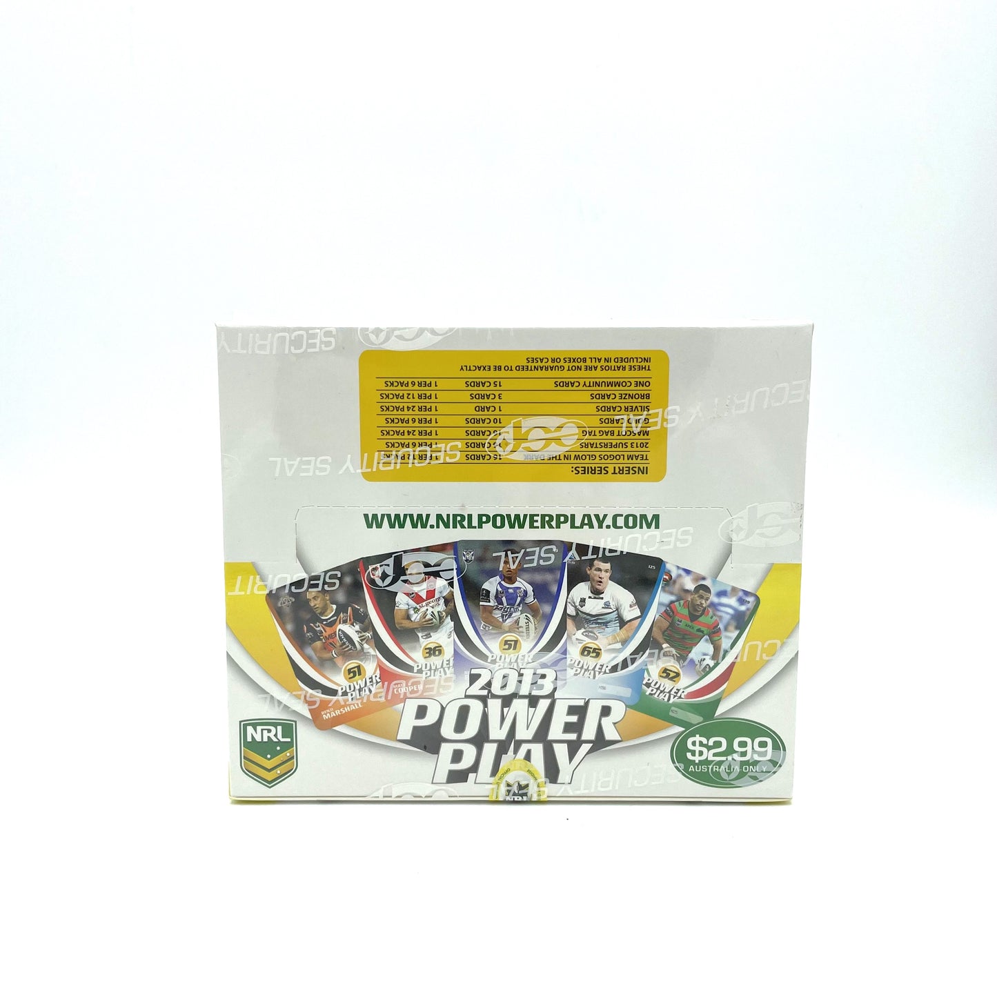 NRL - 2013 Power Play Game Trading Cards (Sealed Box)