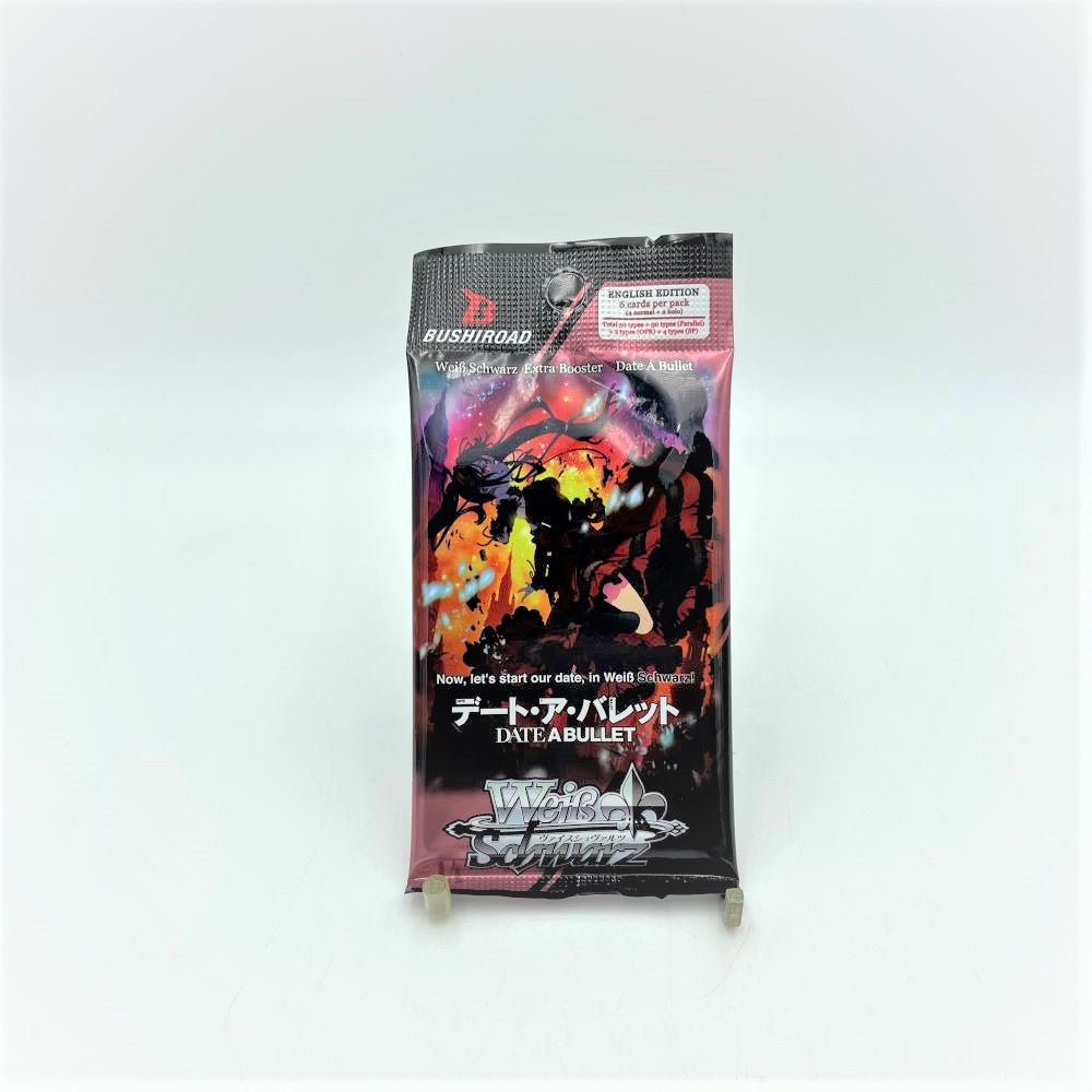 Weiss Schwarz - Date a Bullet Extra Booster (1 Pack / 6 Cards) Relove Oxley - Vintage, Vinyl & Collectibles Weiss Schwarz - Date a Bullet Extra Booster (1 Pack / 6 Cards) Relove Oxley - Vintage, Vinyl & Collectibles