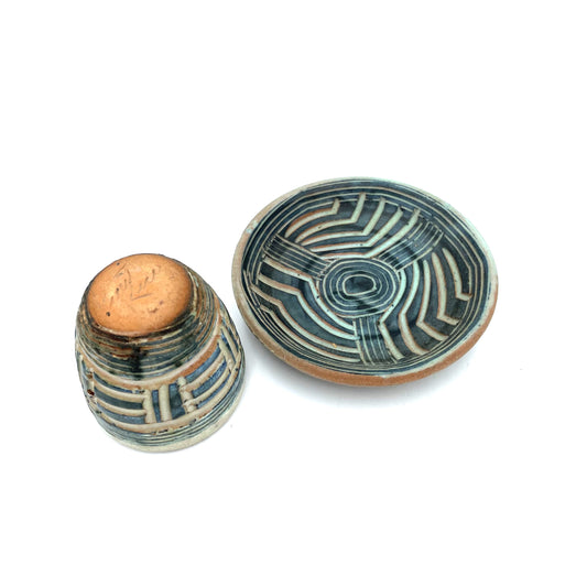 Puerto Rican Pottery Cup and Saucer