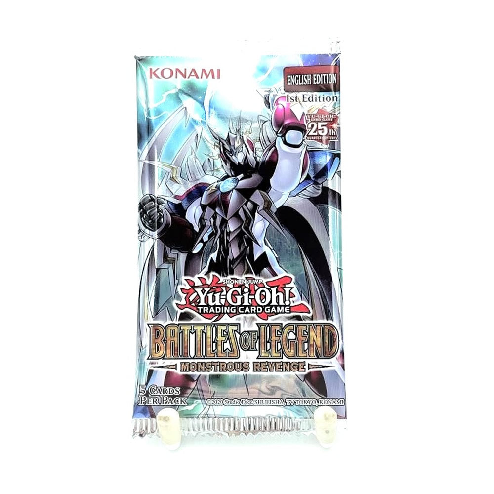 Yu-Gi-Oh! - Battles of Legend: Monstrous Revenge Booster - 5 Card Pack Relove Oxley - Vintage, Vinyl & Collectibles Yu-Gi-Oh! - Battles of Legend: Monstrous Revenge Booster - 5 Card Pack Relove Oxley - Vintage, Vinyl & Collectibles