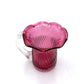 Handblown Cranberry Glass Cup - 9cm