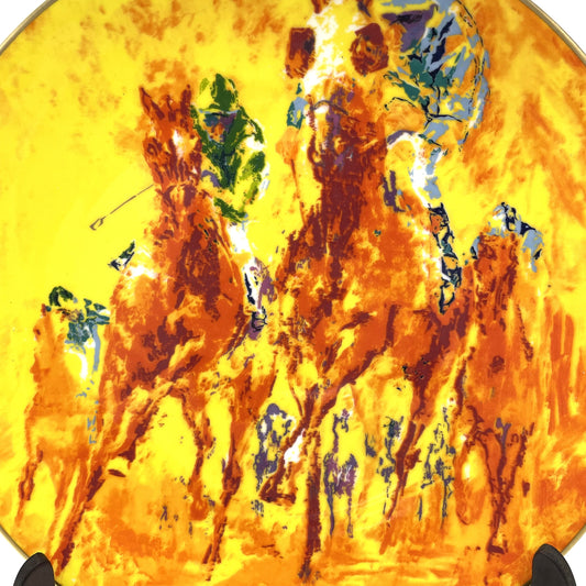 Royal Doulton Collectors International LeRoy Neiman 'Winning Colors' Plate - 27cm