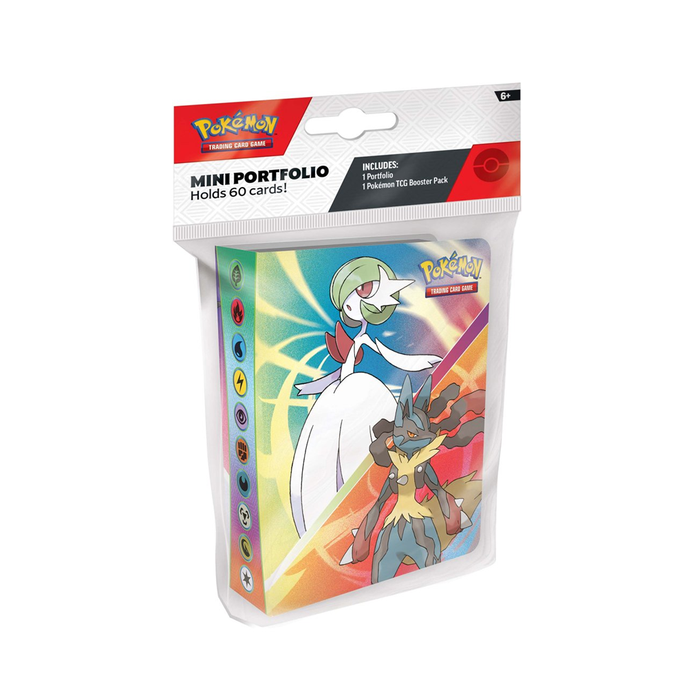 Pokemon TCG - 2025 Mini Portfolio - Mega Evolution (Single Booster + Folder)