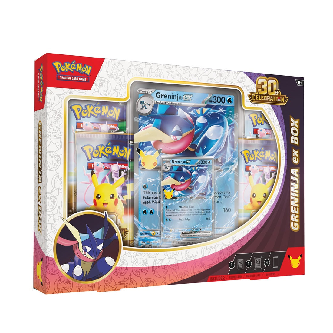 Pokemon TCG - Pokemon 30th Celebration - Celebration Ex Box - Greninja