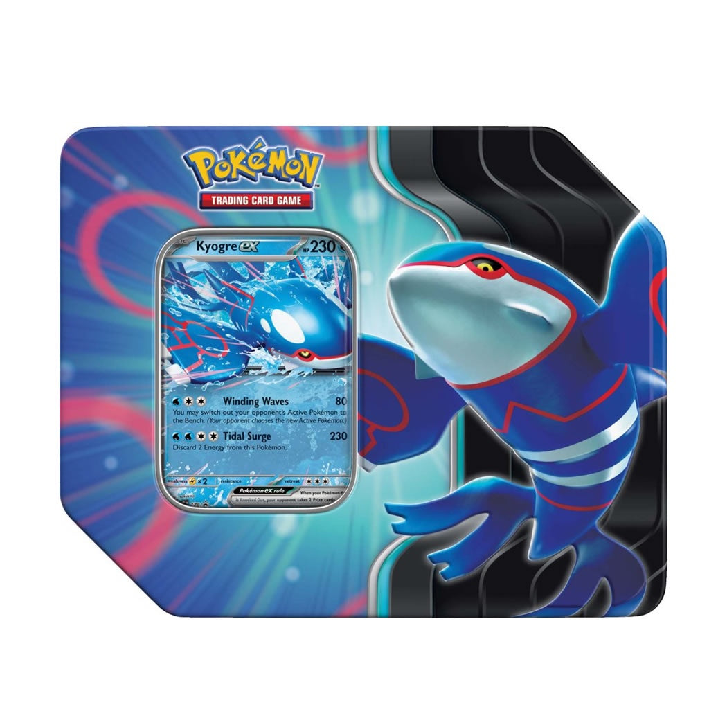 Pokemon TCG - Azure Legends Tin - Kyogre Ex – Relove Oxley