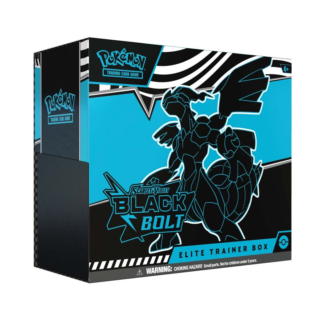 Pokemon TCG - Scarlet & Violet— Black Bolt Elite Trainer Box