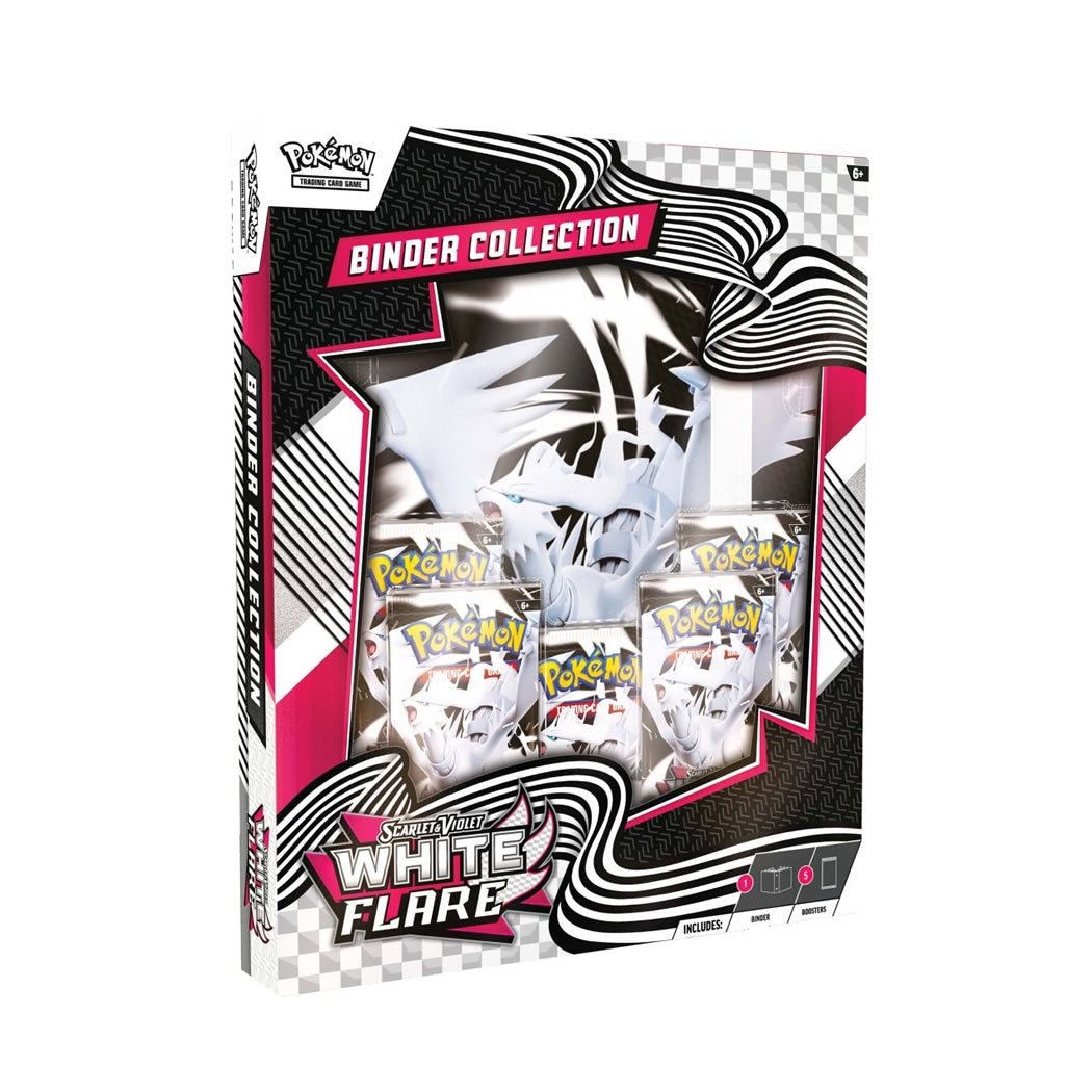 Pokemon TCG - Scarlet & Violet—White Flare Binder Collection