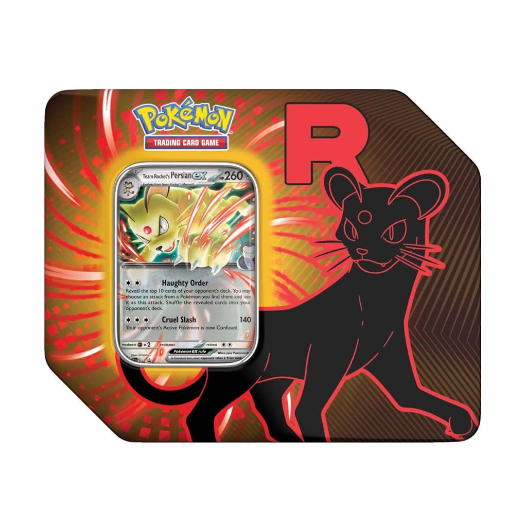 Pokemon TCG - Team Rocket Tin - Persian ex