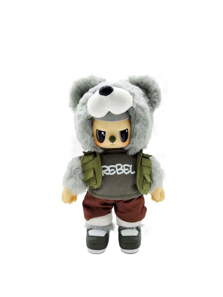 Rebel Bear - Movable - Street Series - Blind Box Assorted Plush Figures