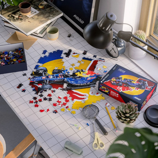 F1 Puzzle - Oracle Ford Red Bull Racing F1 Team (2026 Livery) - 1000pc Jigsaw Puzzle