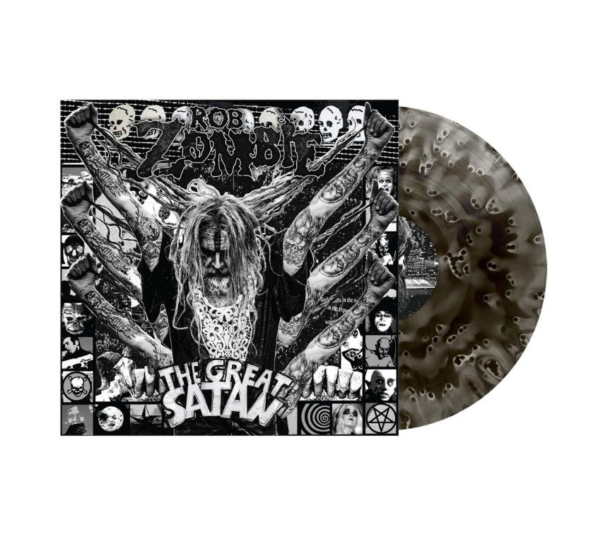 NEW - Rob Zombie, The Great Satan (Ghostly Grey) LP