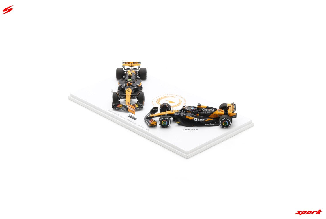 Spark - McLaren 2024 F1 Formula 1 Team MCL38 Constructors Champion - 2 Car Set