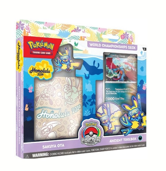 Pokemon TCG - 2024 World Championships Deck - 'Ancient Toolbox' Sakuya Ota