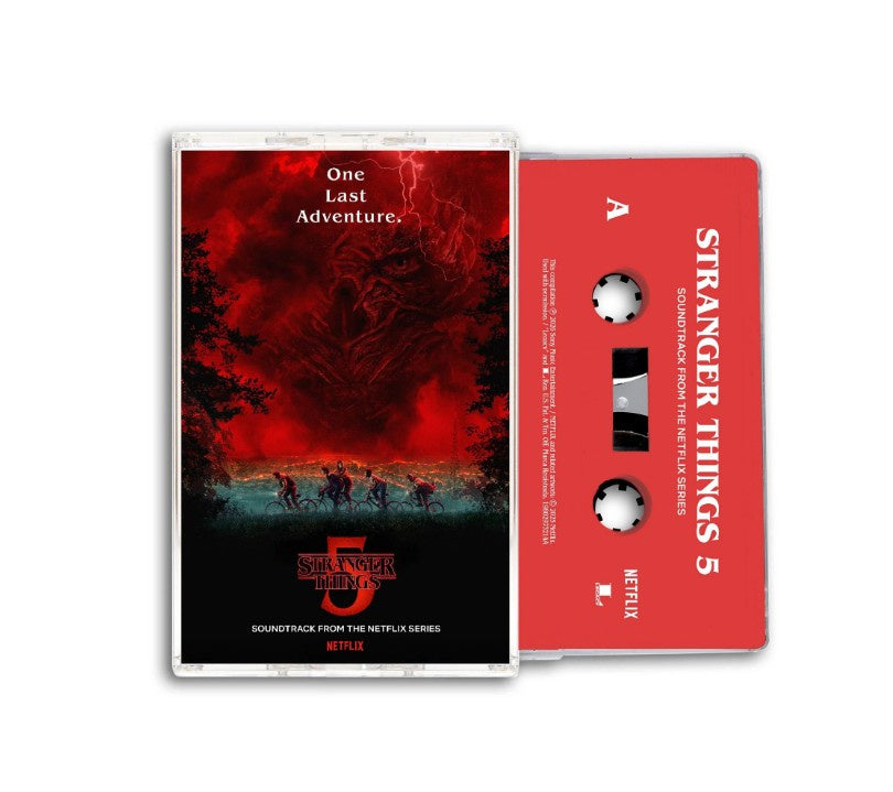 NEW - Soundtrack, Stranger Things 5 (Red) Cassette