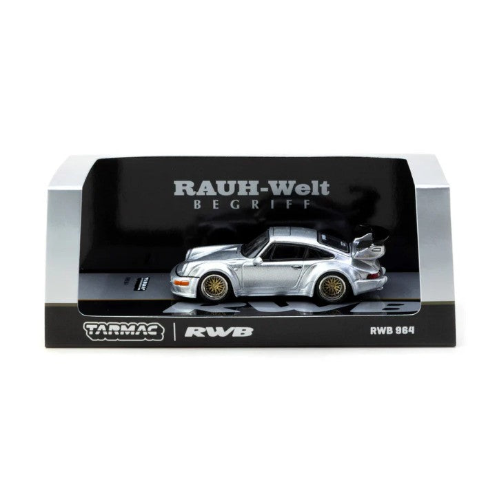 Tarmac Works - Porsche RWB 964 (Silver) - 1:64 Scale