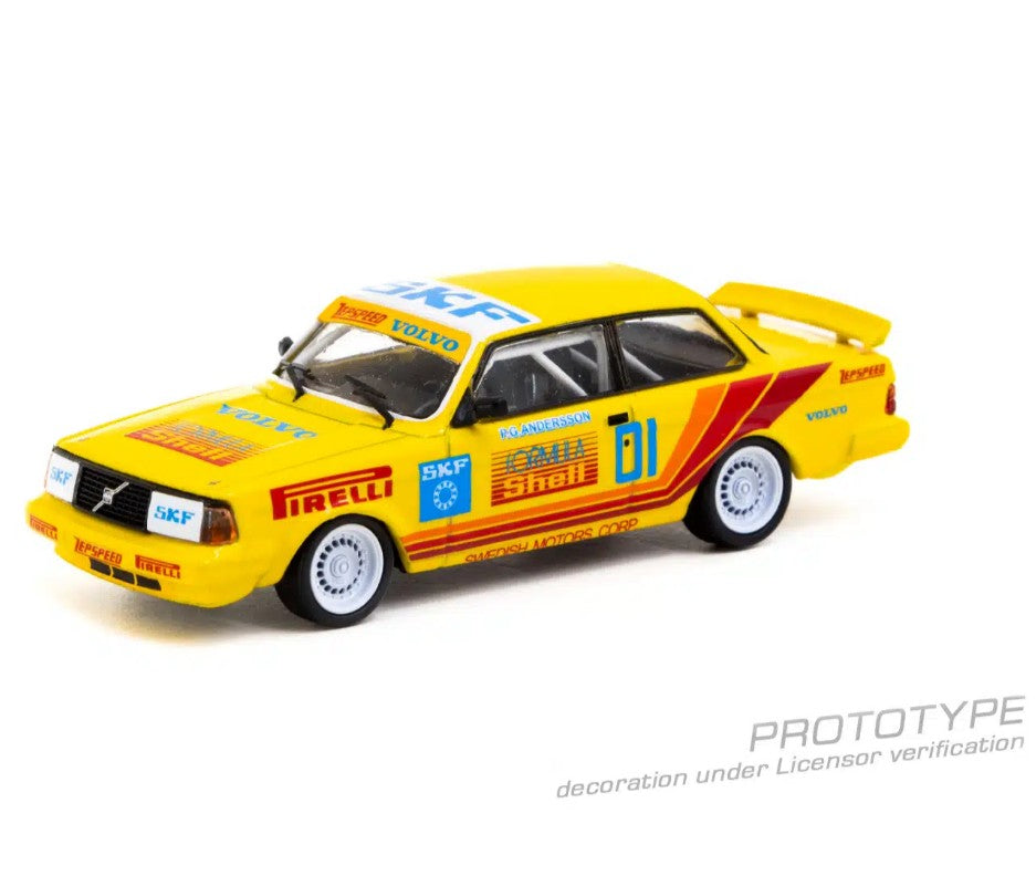 Tarmac Works - Volvo 240 Turbo Thai Group A Championship Bira Circuit Pattaya Winner 1988 - 1:64 Scale