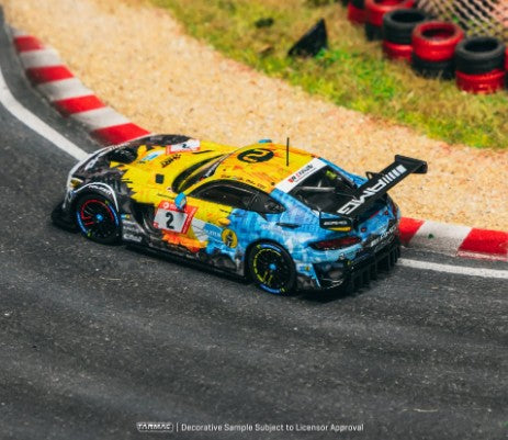 Tarmac Works - Mercedes-AMG GT3 Nürburgring 24h 2020 Y. Buurman / N. Bastian / P. Ellis / H. Haupt #2 - 1:64 Scale