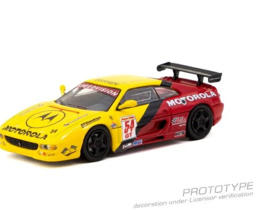 Tarmac Works - Ferrari F355 Challenge World Challenge Series 2000 Matt Drendel #54 - 1:64 Scale
