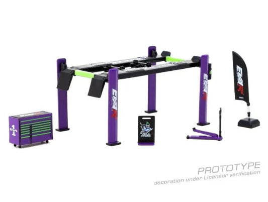 Tarmac Works - Garage Tools Set 'EVA Racing' - 1:64 Scale